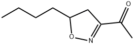 Ethanone, 1-(5-butyl-4,5-dihydro-3-isoxazolyl)- (9CI) 结构式