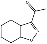 Ethanone, 1-(3a,4,5,6,7,7a-hexahydro-1,2-benzisoxazol-3-yl)- (9CI) 结构式