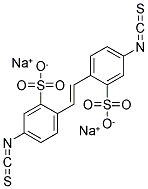 4,4'-二异硫氰酸基-2,2'-二苯乙烯磺酸二钠[蛋白质改性试剂] 结构式