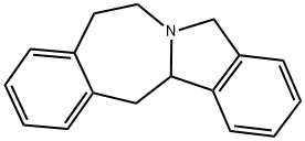 7,8,13,13a-Tetrahydro-5H-isoindolo[1,2-b][3]benzazepine 结构式