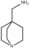 4-氨甲基奎宁环 结构式