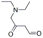 Butanal, 4-(diethylamino)-3-oxo- (9CI) 结构式