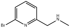 6-BROMO-N-METHYLPYRID-2-YLMETHYLAMINE 结构式