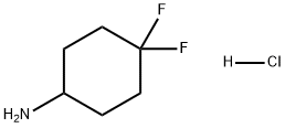 4,4-二氟环己胺盐酸盐 结构式