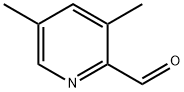 3,5-二甲基-2-吡啶甲醛 结构式