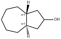 2-Azulenol, decahydro-, (2alpha,3aalpha,8abeta)- (9CI) 结构式