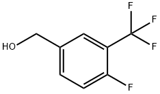 4-氟-3-(三氟甲基)苯甲醇 结构式