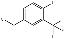 3-三氟甲基-4-氟苄氯 结构式