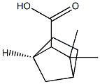 (1R-endo)-3,3-dimethylbicyclo[2.2.1]heptane-2-carboxylic acid 结构式