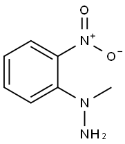 N-METHYL-N-2-NITROPHENYLHYDRAZINE 结构式