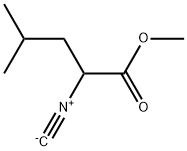 2-ISOCYANO-4-METHYLPENTANOIC ACID METHYL ESTER 结构式
