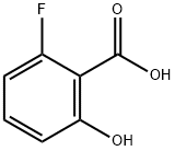 2-氟-6-羟基苯甲酸 结构式
