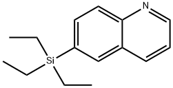 Quinoline, 6-(triethylsilyl)- (9CI) 结构式