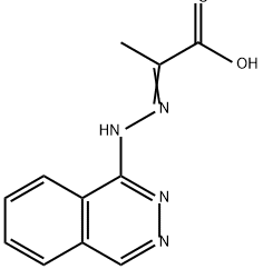 hydralazine pyruvic acid hydrazone 结构式