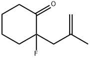 Cyclohexanone,  2-fluoro-2-(2-methyl-2-propenyl)-  (9CI) 结构式