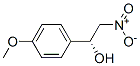Benzenemethanol, 4-methoxy-alpha-(nitromethyl)-, (alphaR)- (9CI) 结构式