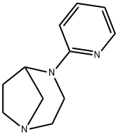 1,4-Diazabicyclo[3.2.1]octane,4-(2-pyridinyl)-(9CI) 结构式