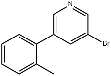 3-Bromo-5-(o-tolyl)pyridine