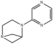 1,4-Diazabicyclo[3.1.1]heptane,4-pyrazinyl-(9CI) 结构式
