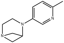 1,4-Diazabicyclo[3.1.1]heptane,4-(6-methyl-3-pyridinyl)-(9CI) 结构式