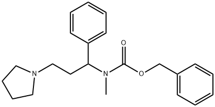 1-PYRROLIDIN-3-PHENYL-3-(N-CBZ-N-METHYL)AMINO-ETHANE
