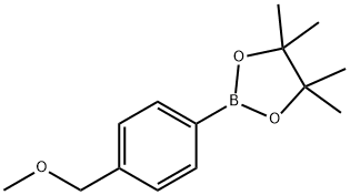 2-(4-(Methoxymethyl)phenyl)-4,4,5,5-tetramethyl-1,3,2-dioxaborolane 结构式