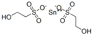 Bis(2-hydroxyethanesulfonic acid)tin(II) salt 结构式