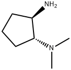 反式-N,N-二甲基-1,2-环戊二胺 结构式