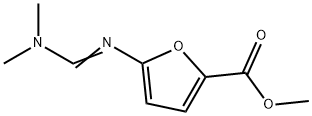 2-Furancarboxylicacid,5-[[(dimethylamino)methylene]amino]-,methylester 结构式