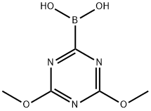 Boronic acid, (4,6-dimethoxy-1,3,5-triazin-2-yl)- (9CI) 结构式