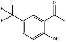 1-(2-羟基-5-(三氟甲基)苯基)乙酮 结构式