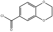 2,3-二氢-1,4-苯并二恶烷-6-羰酰氯 结构式