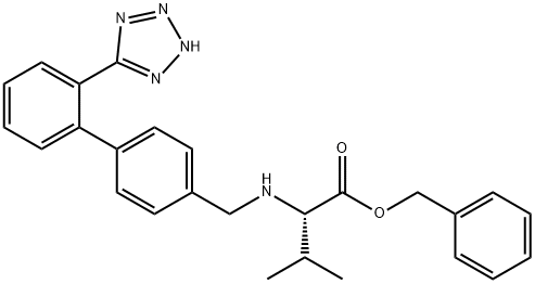 去氧戊基缬沙坦苄酯 结构式