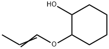 Cyclohexanol, 2-(1-propenyloxy)- (9CI) 结构式