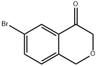6-溴-4-异二氢色原酮 结构式