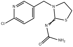 酰胺噻虫啉 结构式