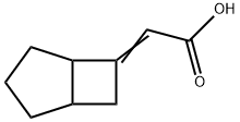 Acetic acid, bicyclo[3.2.0]hept-6-ylidene- (9CI) 结构式