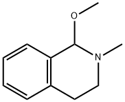 Isoquinoline, 1,2,3,4-tetrahydro-1-methoxy-2-methyl- (9CI) 结构式