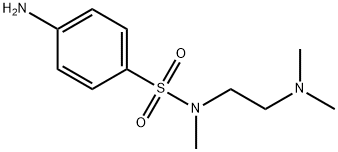 4-AMINO-N-((DIMETHYLAMINO)ETHYL)-N-METHYLBENZENESULFONAMIDE 结构式