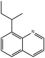 8-(1-甲基丙基)喹啉 结构式