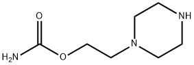 1-Piperazineethanol,carbamate(ester)(9CI) 结构式