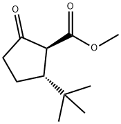 Cyclopentanecarboxylic acid, 2-(1,1-dimethylethyl)-5-oxo-, methyl ester, (1S,2R)- (9CI) 结构式