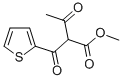 3-氧基-2-(噻吩-2-羰基)丙酸甲酯 结构式