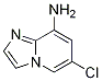 6-CHLOROIMIDAZO[1,2-A]PYRIDIN-8-AMINE 结构式