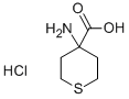 4-氨基-4-四羧水基噻喃 结构式