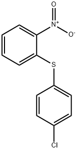 2-硝基-4'-氯二苯硫醚 结构式
