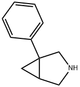 (+/-)-1-苯基-3-氮杂双环环[3.1.0]己烷 结构式