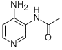 N-(4-AMINOPYRIDIN-3-YL)ACETAMIDE 结构式