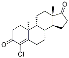 (9β,10α)-4-Chloro-Androst-4-ene-3,17-dione 结构式