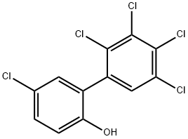 2-羟基-2',3',4',5,5'-五氯联苯 结构式